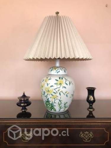 Preciosa Lámpara Porcelana