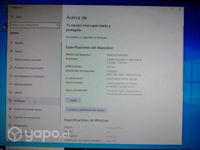 Lenovo Thinkcentre Edge i3 de 4° generación