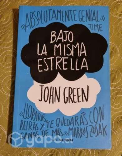 Libro BAJO LA MISMA ESTRELLA original