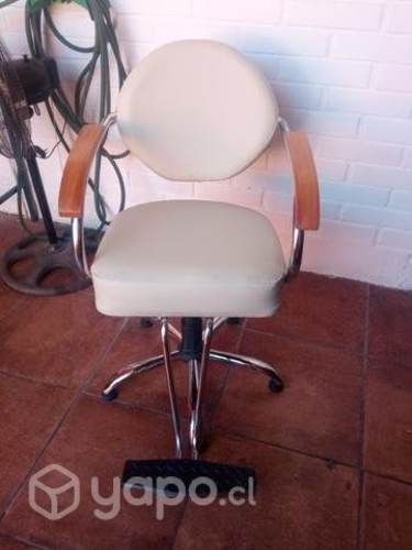Sillón hidráulico barbería nuevo