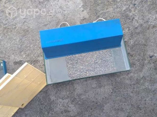 2 peceras grandes+accesorios