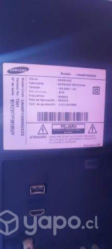 Televisor . de 50 pulgadas. Y. Samsung led. No S