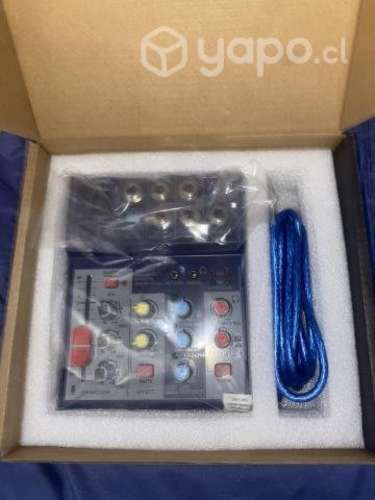 Mesa de sonido 4 canales