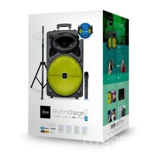 Parlante Karaoke Rhythm Charger 2 Mlab Con Atril