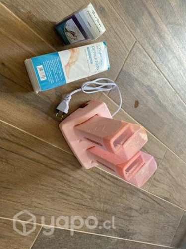 Máquina depiladora de cera + 100 banditas y cera