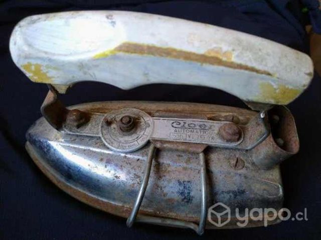 Antigua plancha retro vintage decoracion adorno