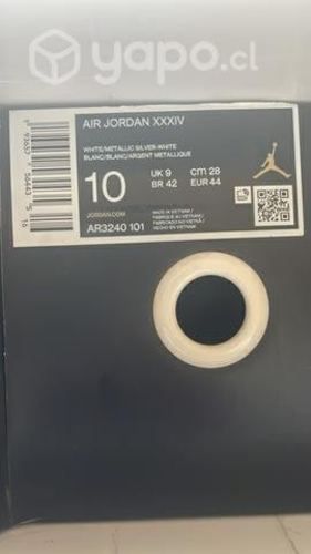 Zapatillas Jordan XXXIV nuevas