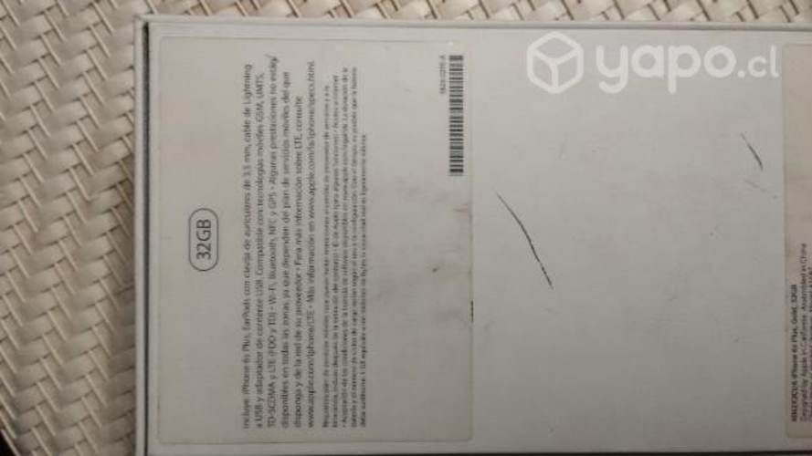 Iphone 6s plus 32g usado