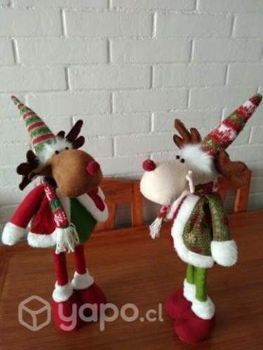 Muñecos Patas Largas de Navidad