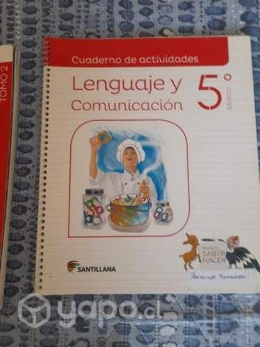 Libros Lenguaje 5° Básico