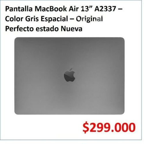 Pantalla MacBook Air A2337 2021 M1 Original Gris