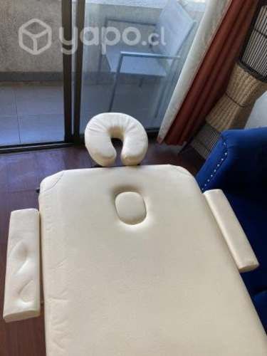 Camilla aluminio con accesorios