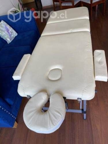 Camilla aluminio con accesorios