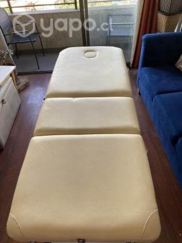 Camilla aluminio con accesorios