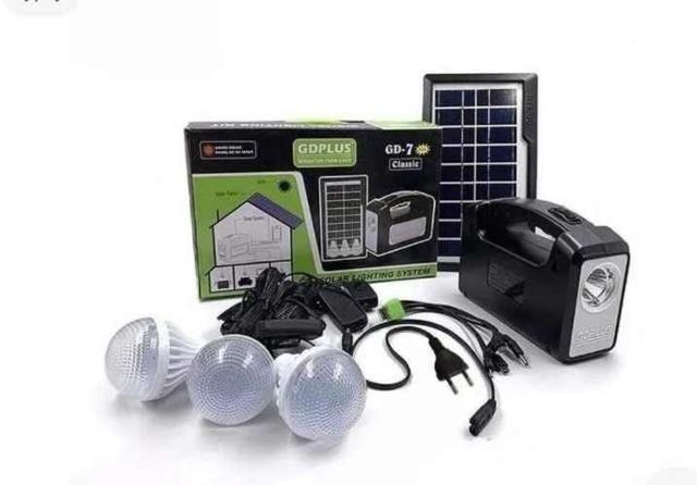 Bateria kit solar emergencia