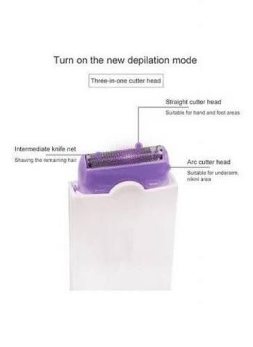 Depiladora Recargable Usb Sensor Luz Láser