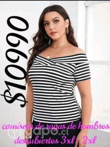 Camiseta completa rayas