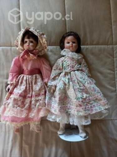 Muñecas de porcelana 27 cm coleccionables