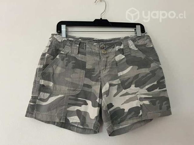 Short No Elástico Marca Body Glove Talla S Gris