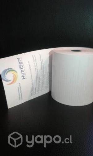 ROLLOS IMPRESOS TERMICOS 80x80