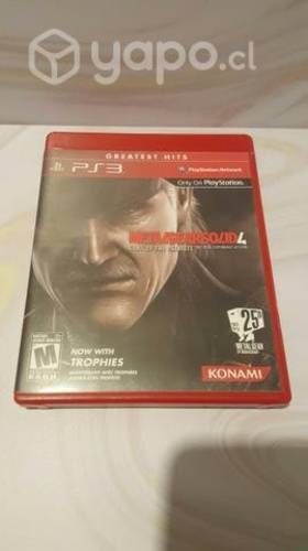 Metal Gear Solid 4 PS3 ESPAÑOL