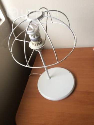 Lampara Blanca Metalica