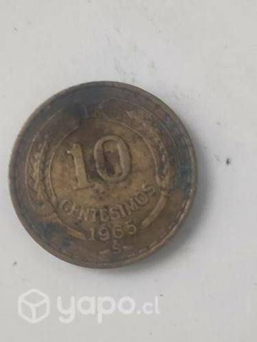 Moneda antigua1965