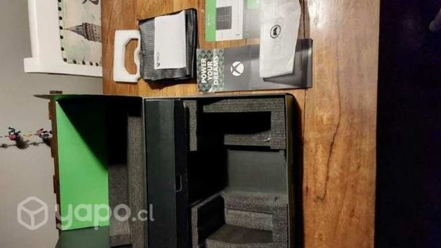 Caja xbox series x como nueva