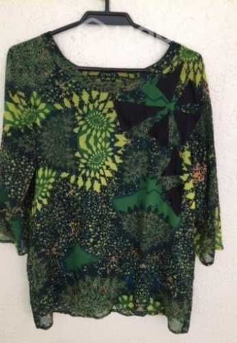 Blusa Selected Talla 38 (TS) (verde DO)