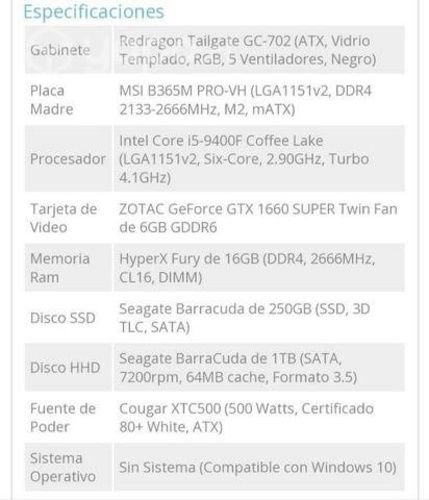 PC gamer + pantalla + silla + microfono