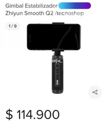 Gimbal Estabilizador Zhiyun Smooth Q2