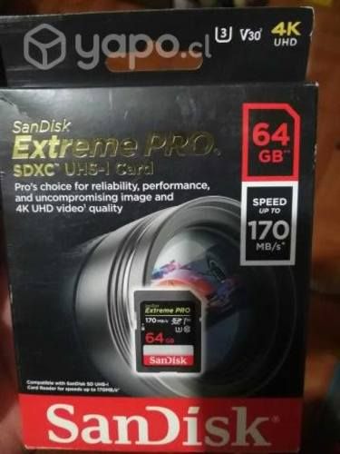 Tajerta Memoria SD 64GB (nueva)