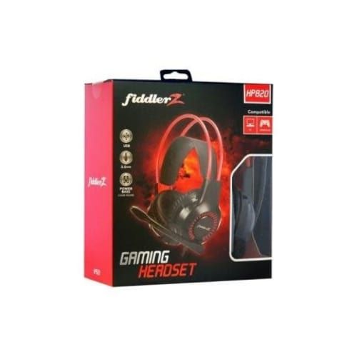 Audifonos gamer retroiluminados fiddler z