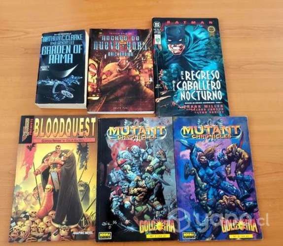 Cómics y libros. 6