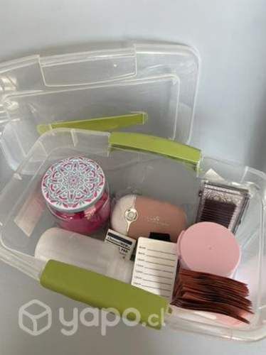 Insumos de pestañas: Kit extensión de pestañas