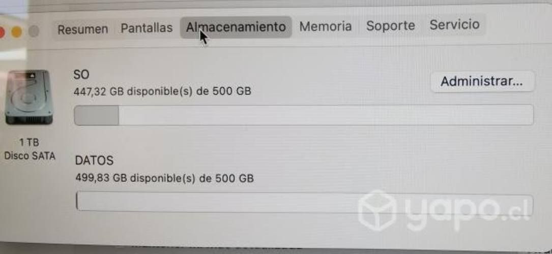 IMac 5k 27 Late 2015 1T 8GB RAM