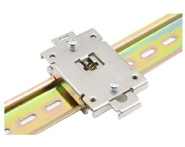 Soporte Rele Estado Solido Riel Din 35 Mm Con 2 To