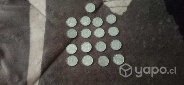 Monedas antiguas chilenas