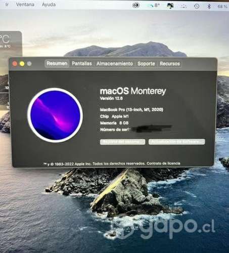 MacBook Pro M1 8Gb 512Gb 2021