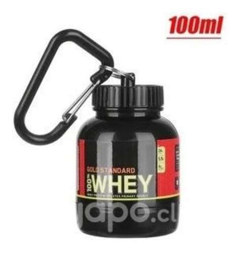 Llavero Porta Proteina Bcaa Creatina Gimnasio Whey