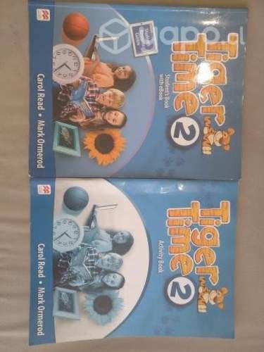 pack libros tiguer time 2do basico