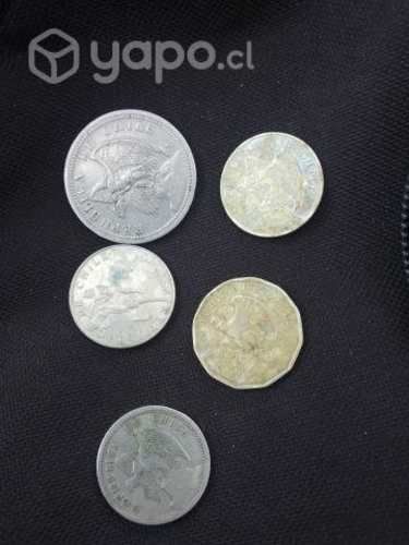 Monedas chilenas antiguas