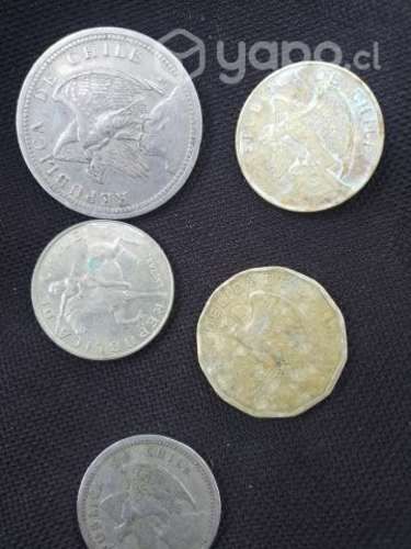 Monedas chilenas antiguas