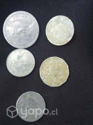 Monedas chilenas antiguas