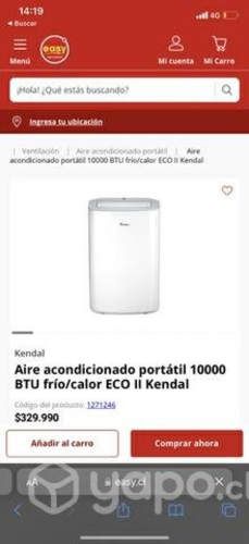 Aire acondicionado Frío/Calor Kendal 10000 BTU