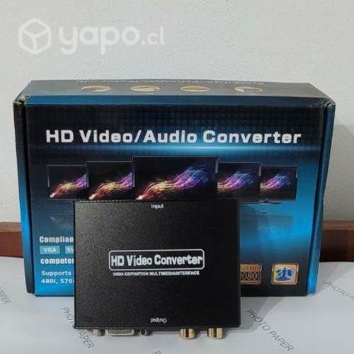 Convertidor Hdmi audio video a Vga L/R