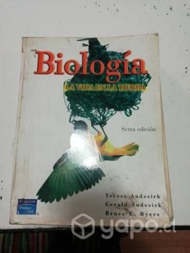 Biología sexta edición excelente estado
