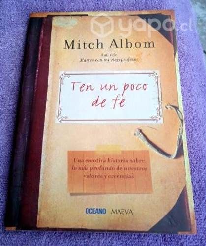 Libro Novela Ten un Poco de Fe