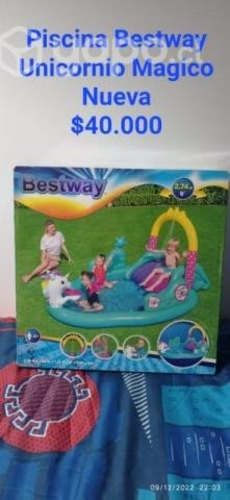 Piscina unicornio mágico