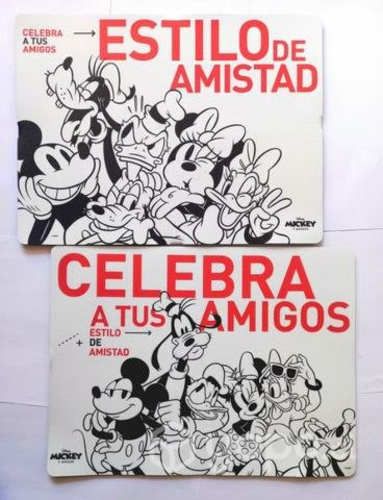 Mouse pad mickey y sus amigos